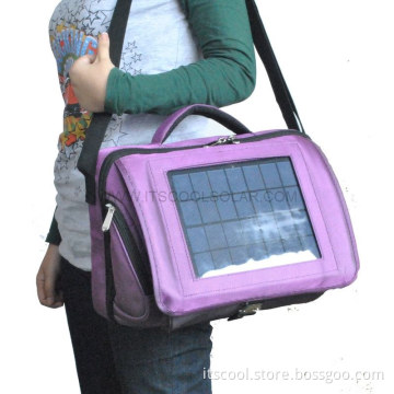 Small Solar Bag with Mobile Charger